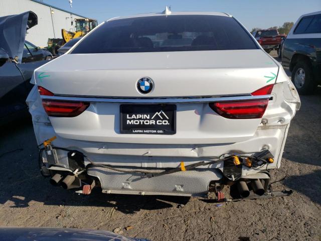 WBA7F2C5XHG421742 - 2017 BMW 750 XI WHITE photo 6