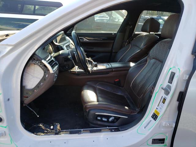 WBA7F2C5XHG421742 - 2017 BMW 750 XI WHITE photo 7