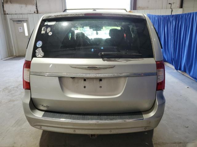 2A4RR8DG7BR758908 - 2011 CHRYSLER TOWN & COU TOURING L SILVER photo 6