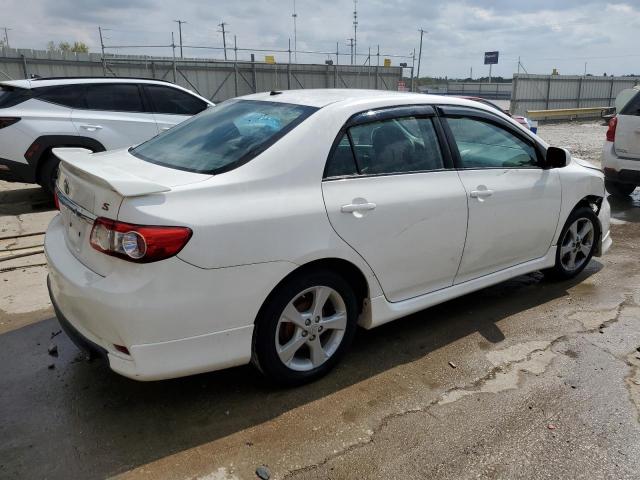 2T1BU4EE2BC693798 - 2011 TOYOTA COROLLA BASE WHITE photo 3