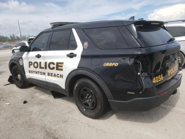 1FM5K8AB1MGB24401 - 2021 FORD EXPLORER POLICE INTERCEPTOR WHITE photo 2