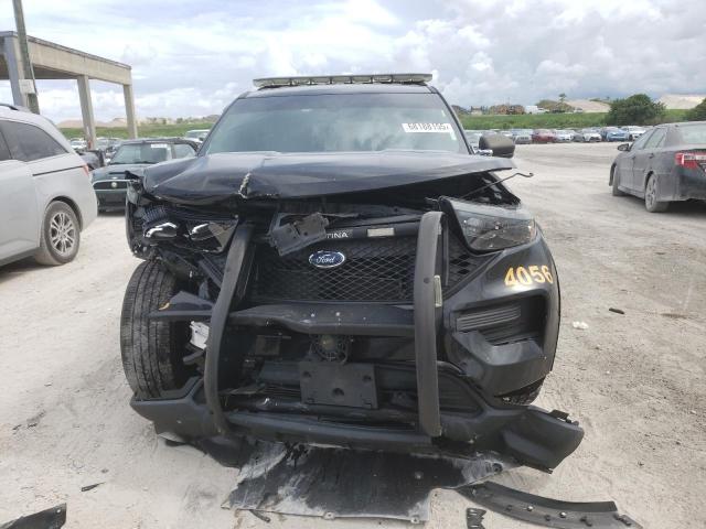 1FM5K8AB1MGB24401 - 2021 FORD EXPLORER POLICE INTERCEPTOR WHITE photo 5