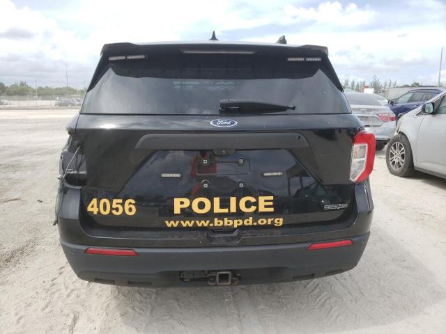 1FM5K8AB1MGB24401 - 2021 FORD EXPLORER POLICE INTERCEPTOR WHITE photo 6