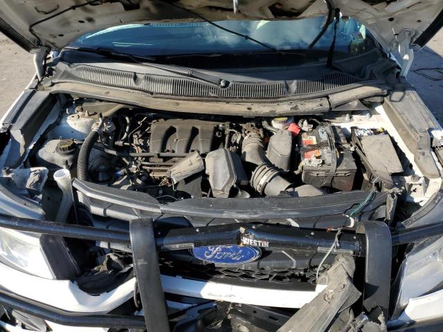 1FM5K8AR5HGE14921 - 2017 FORD EXPLORER POLICE INTERCEPTOR 白色 照片 11