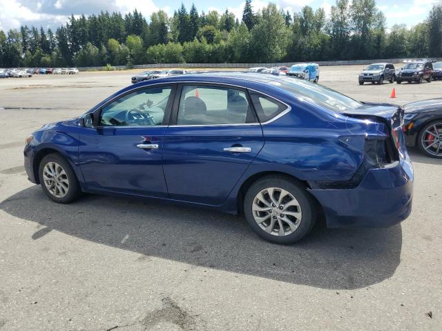 3N1AB7AP6KY318719 - 2019 NISSAN SENTRA S 蓝色 照片 2