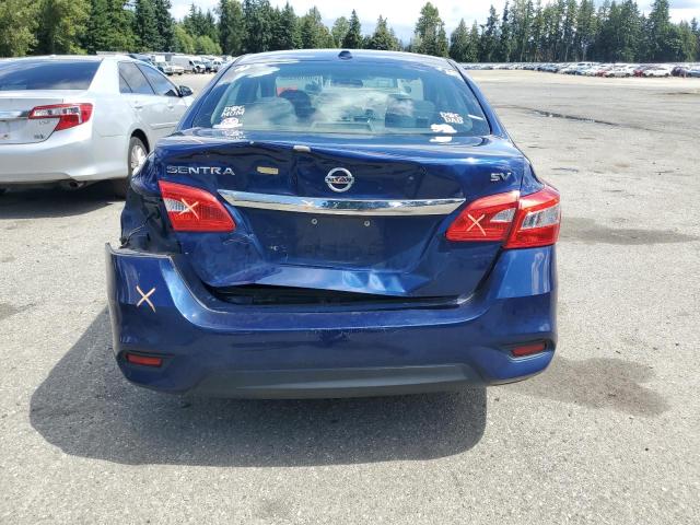 3N1AB7AP6KY318719 - 2019 NISSAN SENTRA S 蓝色 照片 6