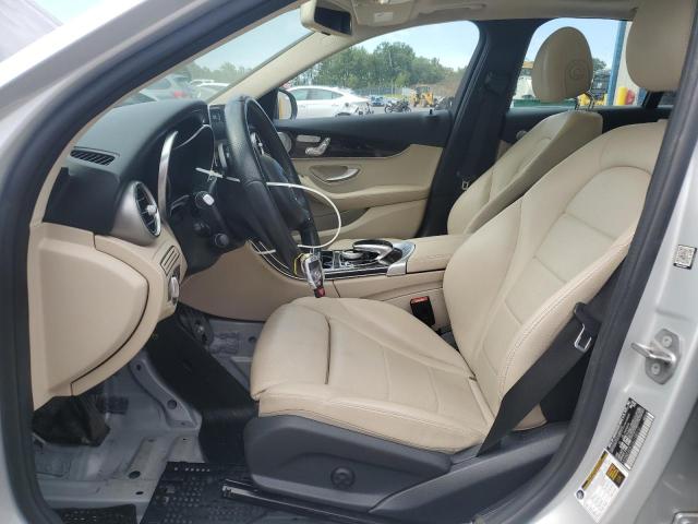 55SWF4KB1GU158310 - 2016 MERCEDES-BENZ C 300 4MATIC SILVER photo 7