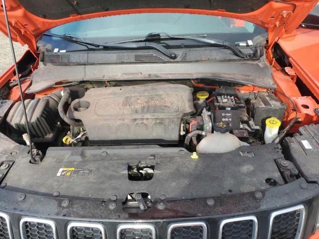 3C4NJDAB0MT537390 - 2021 JEEP COMPASS SPORT ORANGE photo 12