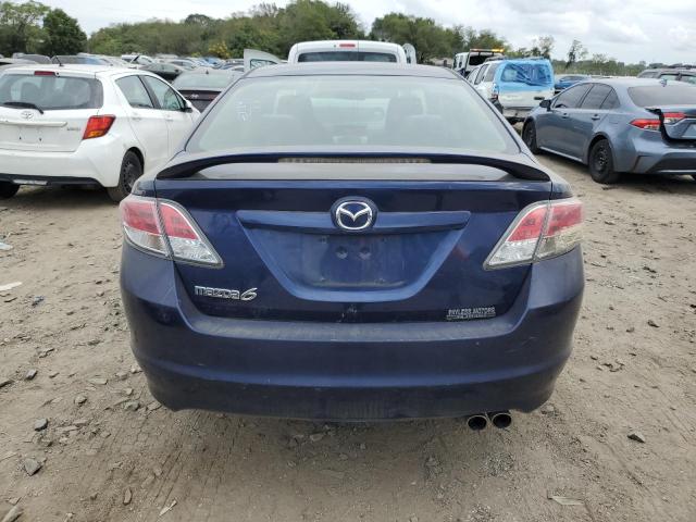 1YVHZ8CH8A5M00704 - 2010 MAZDA 6 I BLUE photo 6