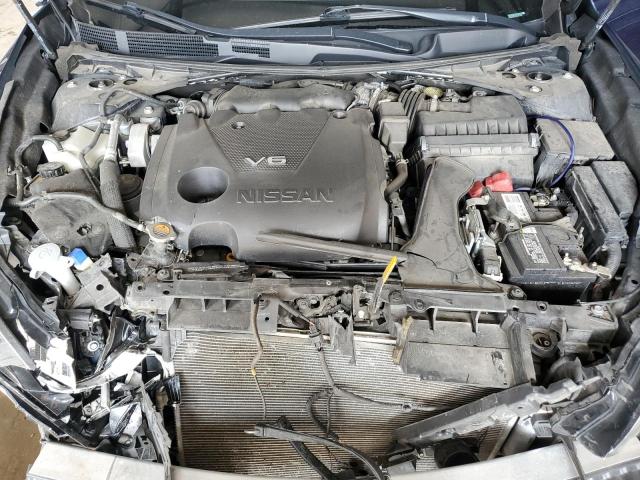 1N4AA6AV2KC367732 - 2019 NISSAN MAXIMA S BLUE photo 11