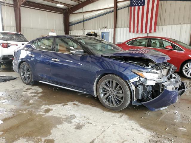 1N4AA6AV2KC367732 - 2019 NISSAN MAXIMA S BLUE photo 4