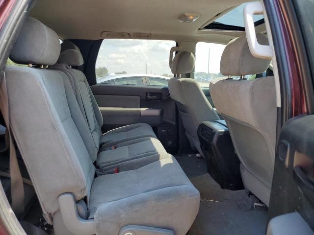 5TDBY64A28S007757 - 2008 TOYOTA SEQUOIA SR5 勃艮第红 照片 11