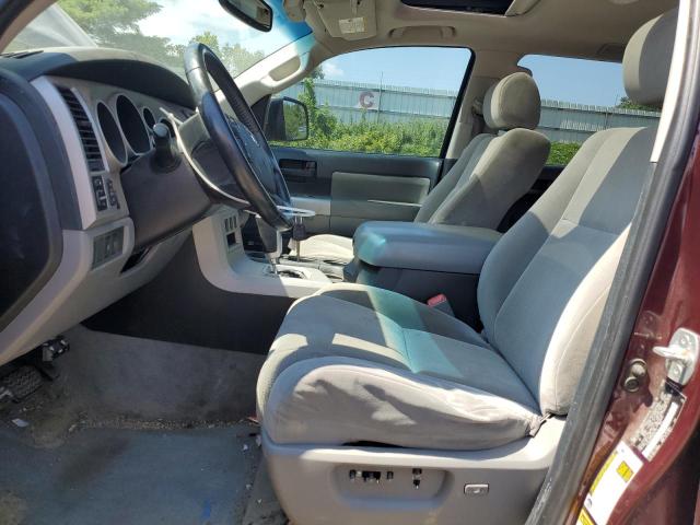5TDBY64A28S007757 - 2008 TOYOTA SEQUOIA SR5 勃艮第红 照片 7