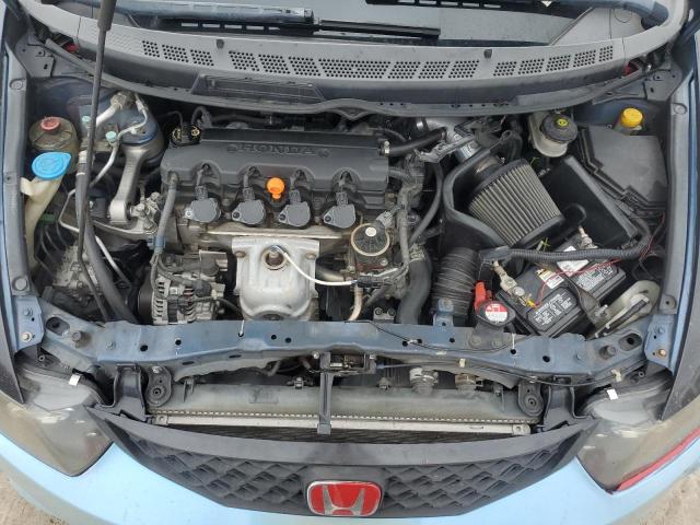 2HGFG11638H556987 - 2008 HONDA CIVIC LX BLUE photo 11