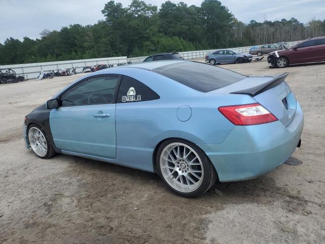 2HGFG11638H556987 - 2008 HONDA CIVIC LX BLUE photo 2