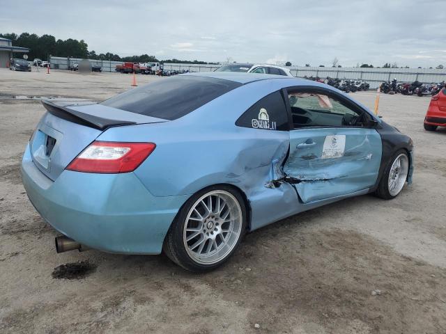 2HGFG11638H556987 - 2008 HONDA CIVIC LX BLUE photo 3