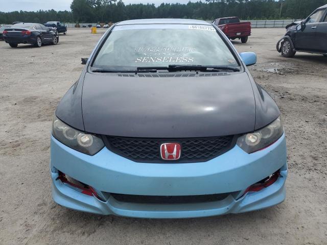2HGFG11638H556987 - 2008 HONDA CIVIC LX BLUE photo 5