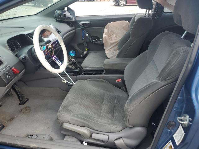 2HGFG11638H556987 - 2008 HONDA CIVIC LX BLUE photo 7