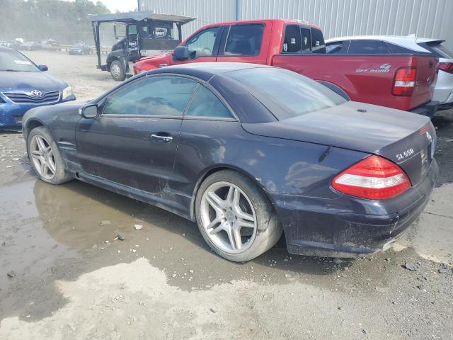 WDBSK71F67F132040 - 2007 MERCEDES-BENZ SL 550 BLUE photo 2