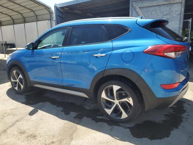 KM8J3CA21HU342733 - 2017 HYUNDAI TUCSON LIMITED BLUE photo 2