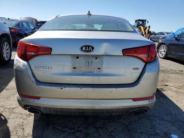 KNAGM4A73D5366613 - 2013 KIA OPTIMA LX SILVER photo 6