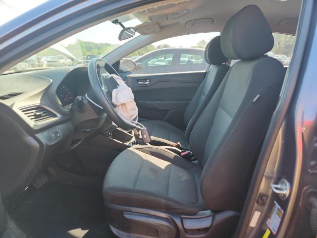 3KPC24A37KE079572 - 2019 HYUNDAI ACCENT SE رمادي صورة 7