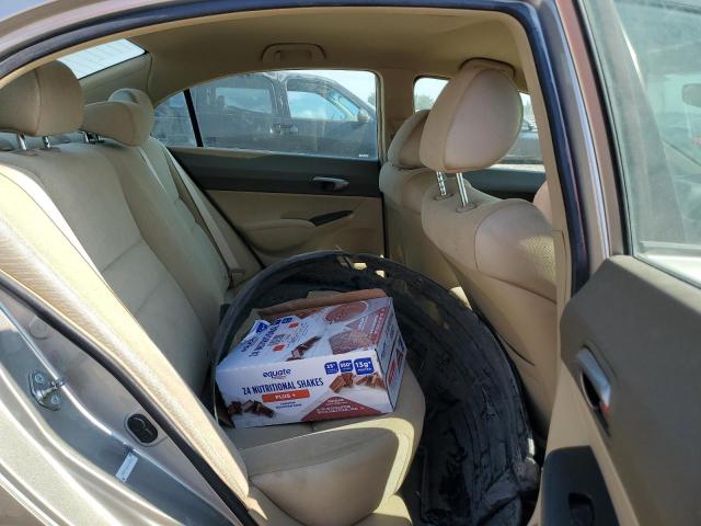 1HGFA16546L034161 - 2006 HONDA CIVIC LX SILVER photo 10