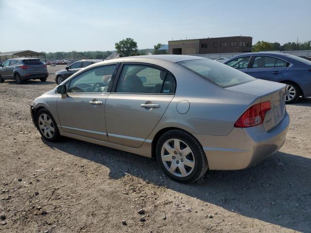 1HGFA16546L034161 - 2006 HONDA CIVIC LX SILVER photo 2