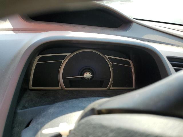 1HGFA16546L034161 - 2006 HONDA CIVIC LX SILVER photo 9