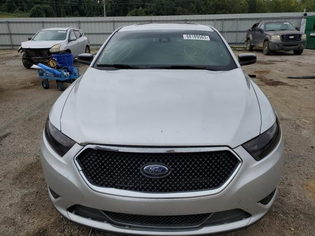 1FAHP2KT4EG101869 - 2014 FORD TAURUS SHO SILVER photo 5