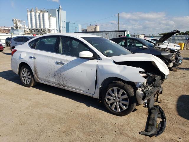 3N1AB7AP1KY269042 - 2019 NISSAN SENTRA S WHITE photo 4