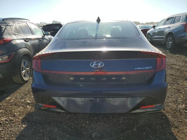 5NPEH4J20LH045114 - 2020 HYUNDAI SONATA LIMITED BLUE photo 6