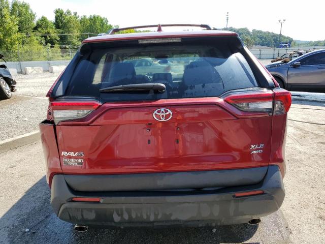 2T3P1RFV9KW054480 - 2019 TOYOTA RAV4 XLE 红色 照片 6