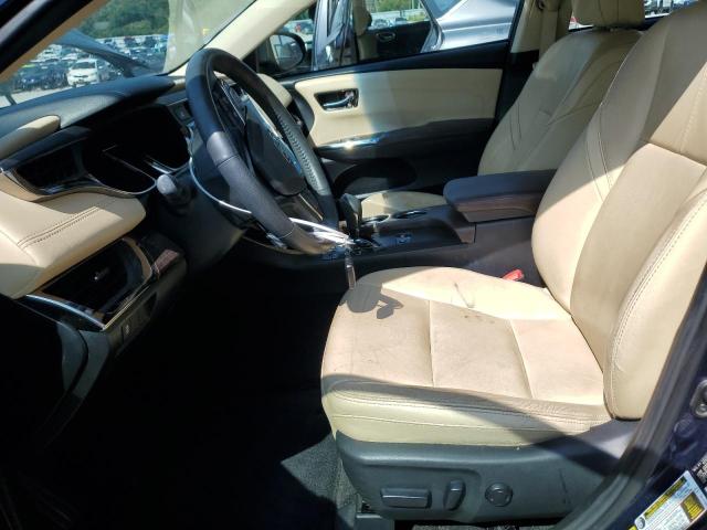 4T1BK1EBXDU065712 - 2013 TOYOTA AVALON BASE Bleu photo 7