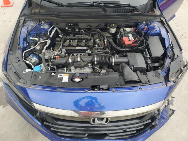 1HGCV1F34KA140329 - 2019 HONDA ACCORD SPORT Синій фото 11