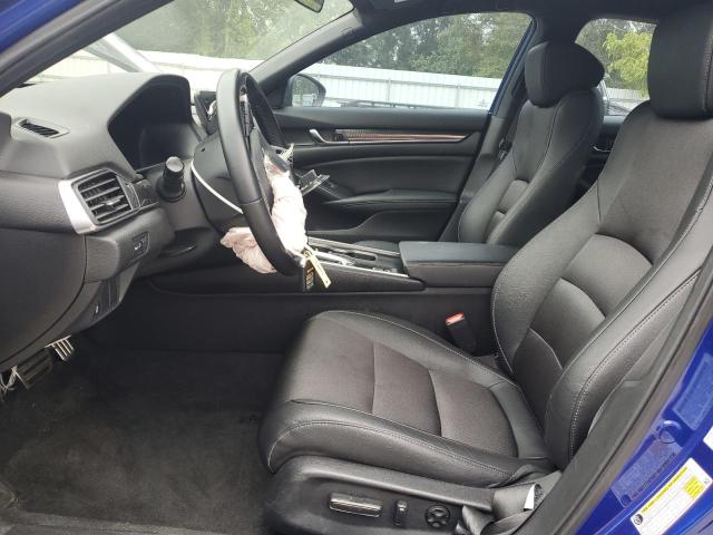 1HGCV1F34KA140329 - 2019 HONDA ACCORD SPORT Синій фото 7