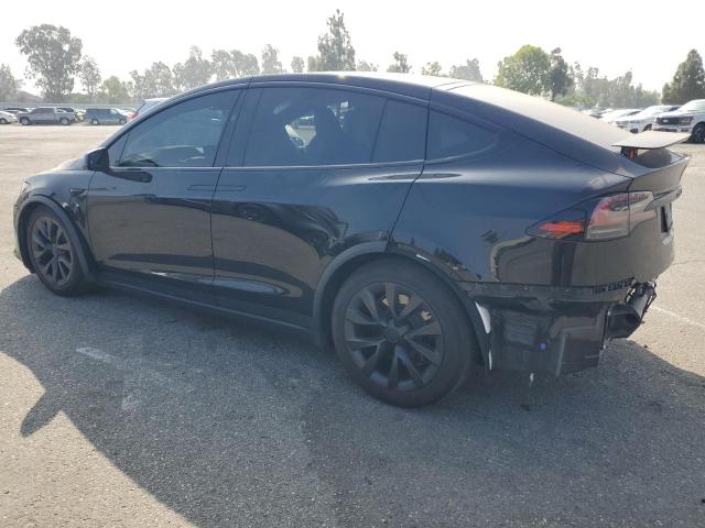 7SAXCBE59NF363284 - 2022 TESLA MODEL X BLACK photo 2