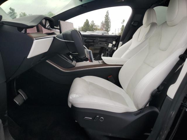 7SAXCBE59NF363284 - 2022 TESLA MODEL X BLACK photo 7