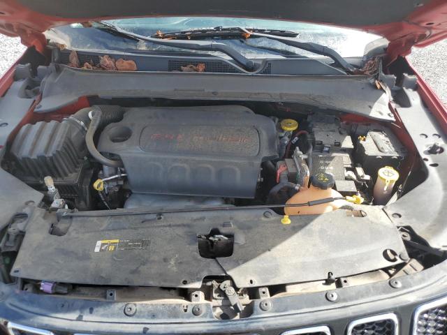 3C4NJCAB3JT212898 - 2018 JEEP COMPASS SPORT 红色 照片 11