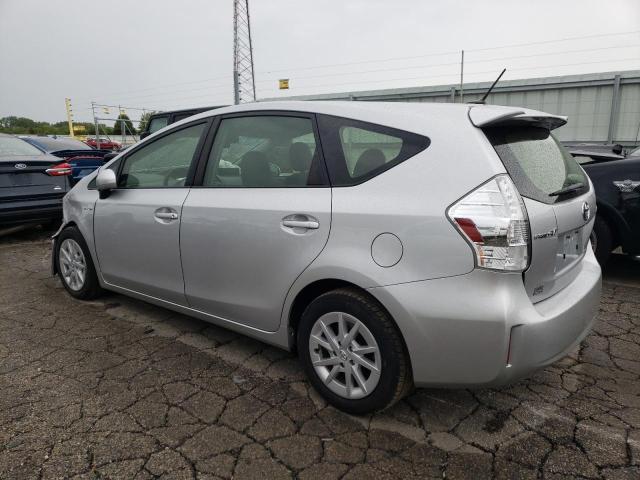 JTDZN3EU9D3190584 - 2013 TOYOTA PRIUS V SILVER photo 2