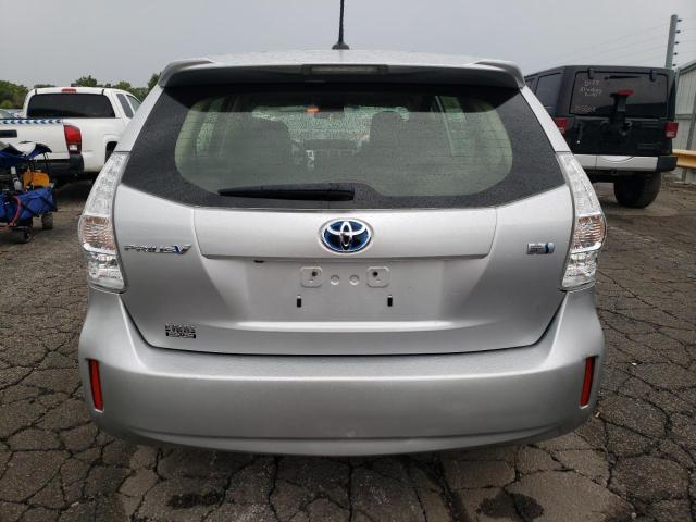 JTDZN3EU9D3190584 - 2013 TOYOTA PRIUS V SILVER photo 6