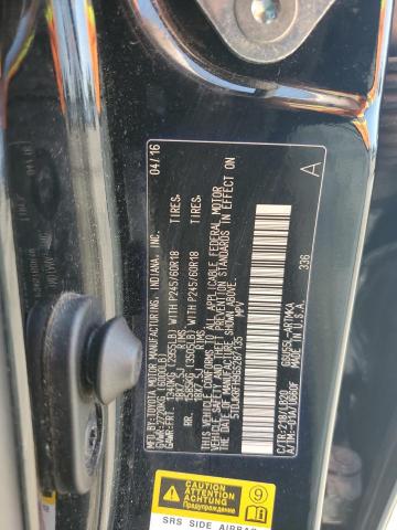 5TDJKRFH9GS287135 - 2016 TOYOTA HIGHLANDER XLE Siyah fotoğraf 13