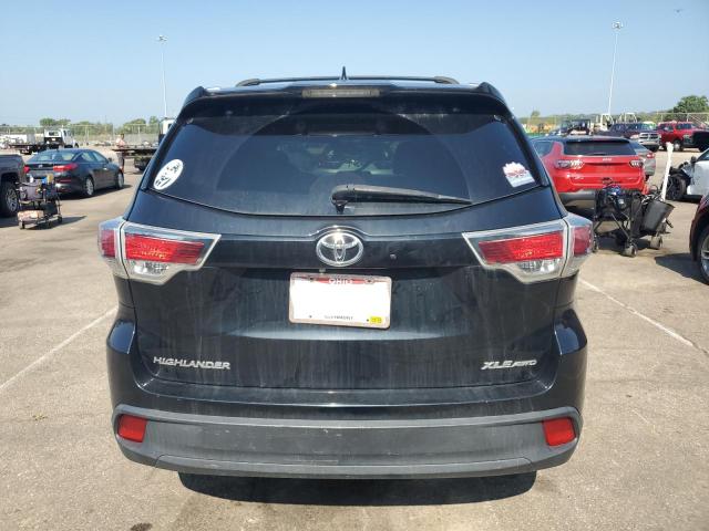5TDJKRFH9GS287135 - 2016 TOYOTA HIGHLANDER XLE Siyah fotoğraf 6