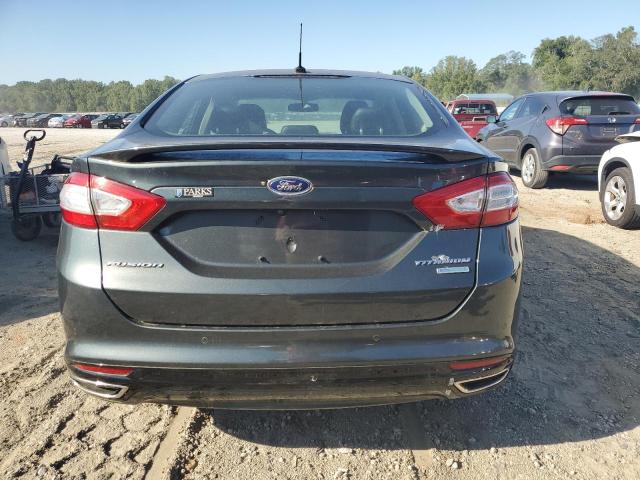 3FA6P0K9XGR189337 - 2016 FORD FUSION TITANIUM GRAY photo 6