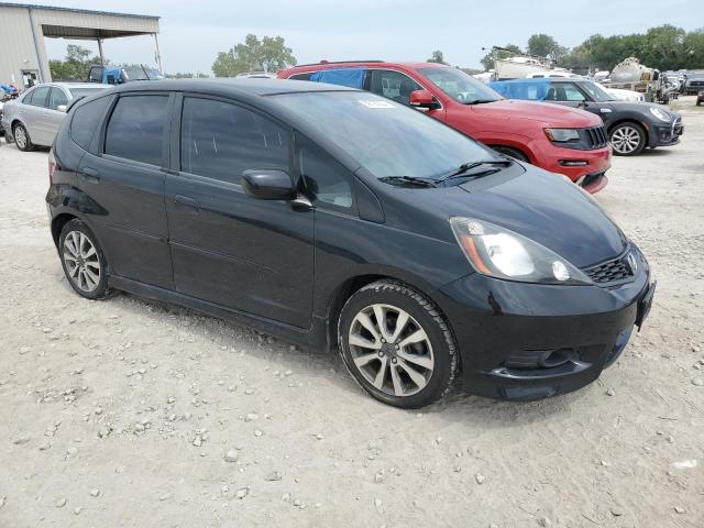 JHMGE8H52CC012019 - 2012 HONDA FIT SPORT BLACK photo 4