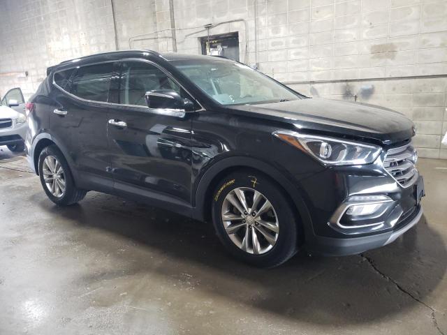 5XYZUDLA2HG435261 - 2017 HYUNDAI SANTA FE SPORT BLACK photo 4