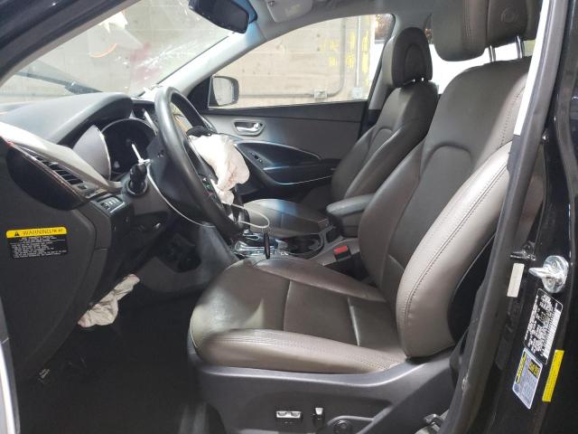 5XYZUDLA2HG435261 - 2017 HYUNDAI SANTA FE SPORT BLACK photo 7