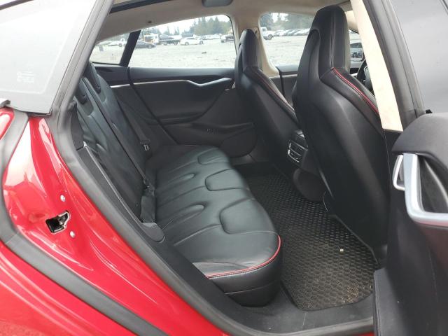 5YJSA1DP6DFP16170 - 2013 TESLA MODEL S Կարմիր լուսանկար 10