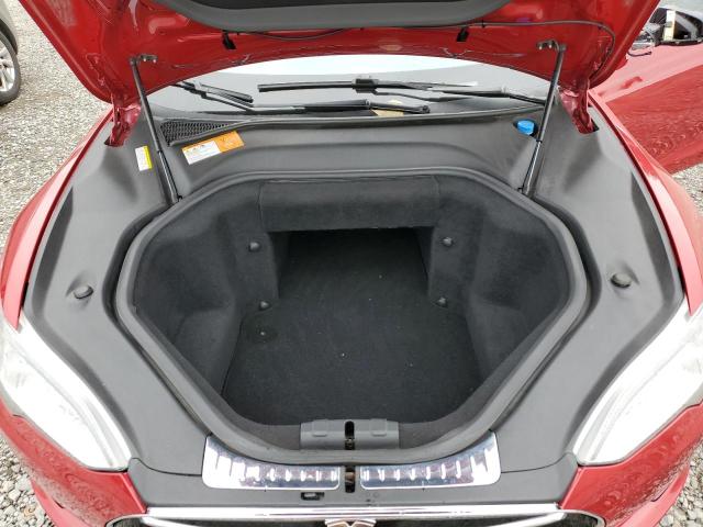 5YJSA1DP6DFP16170 - 2013 TESLA MODEL S Կարմիր լուսանկար 11