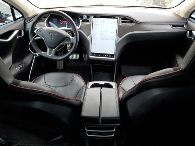 5YJSA1DP6DFP16170 - 2013 TESLA MODEL S Կարմիր լուսանկար 8
